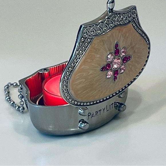 Jeweled Trinket Box In The Shape Of A Handbag Tumbler - Picture 10 of 16